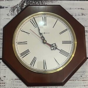 Howard Miller Ridgewood Wall Clock, model 620-170/ (STILL WORKS)